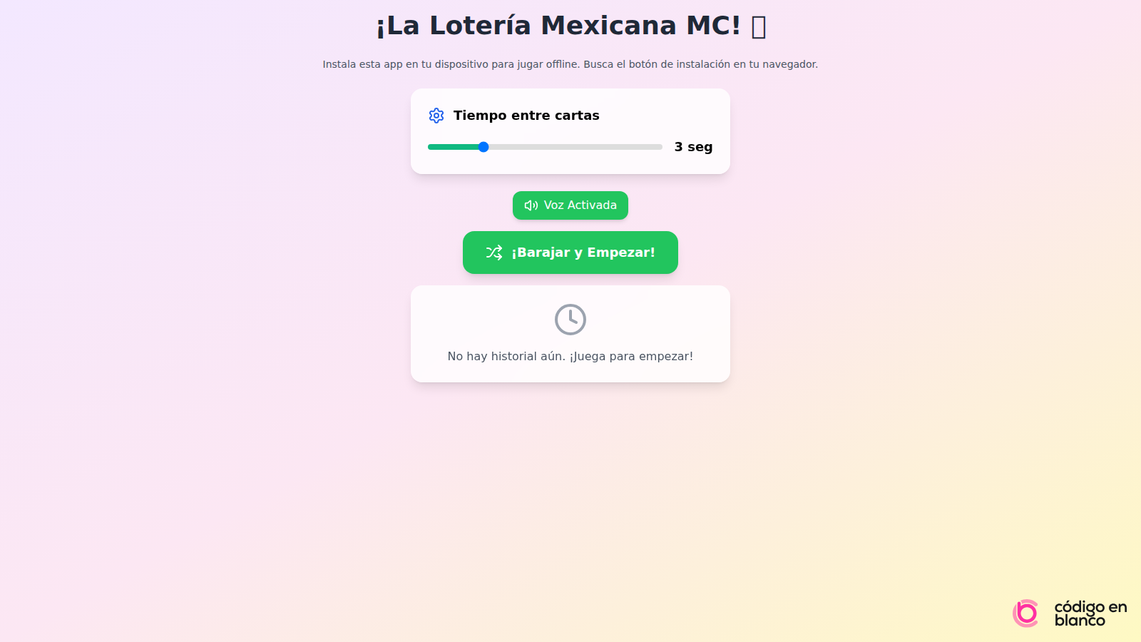 Lotería Mexicana MC
